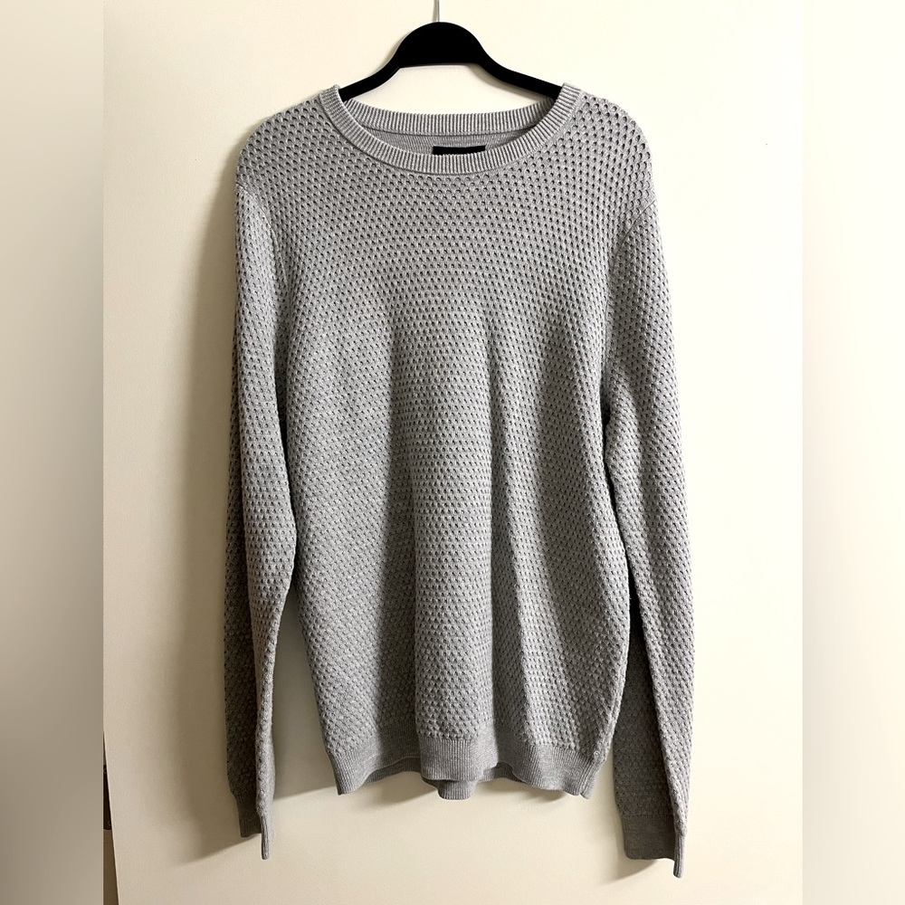 Nordstrom, Men’s Gray Crewneck Sweater, size Medium